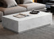 Iris Rectangle Coffee Table White - Environment