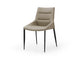 Kaya Dining Chair Light Gray - Angle