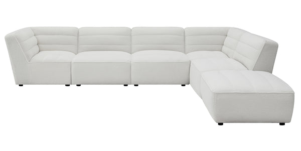 Sunny 6-Piece Upholstered Sectional - Front