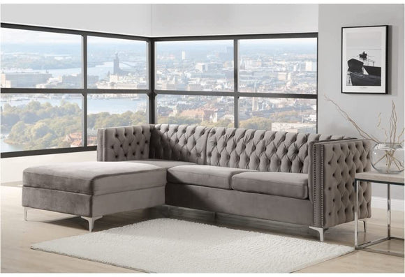 Sullivan Sectional Sofa Gray - Environment