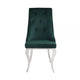 Dekel Dining Chairs Green - Front