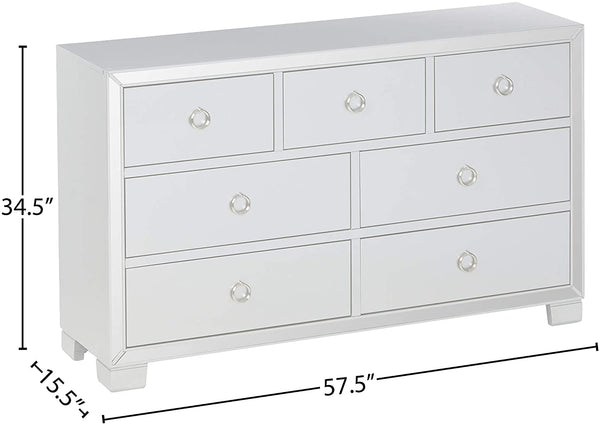 Voeville II Platinum Dresser - Measurement