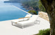 Sandy Double Lounge Chair White - Environment