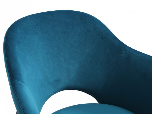 Karla Leisure Chair Blue - Back