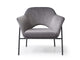 Karla Leisure Chair Gray - Front