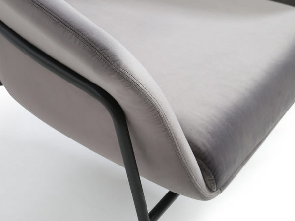 Karla Leisure Chair Gray - Closer Look