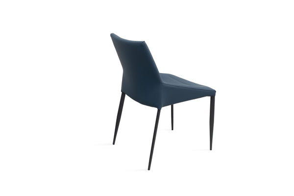 Kaya Dining Chair Navy Blue - Back