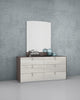 Berlin Rectangular Mirror - with Dresser