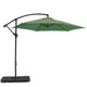 Aiden Outdoor Umbrella Green - Angle