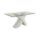 Pervis Dining Table White - angle