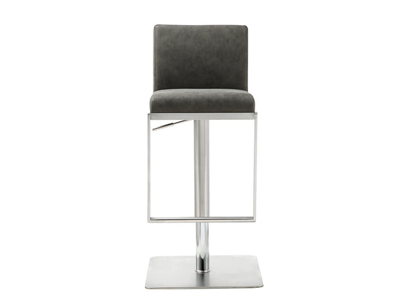 Clay Barstool Gray - Front