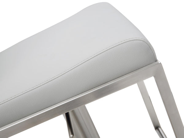 Clay Barstool White - Seat