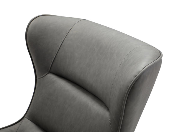 Wyatt Leisure Chair Dark Gray - Back