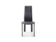 Allison Dining Chair Black - Front