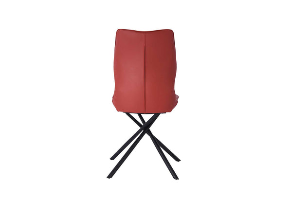 Marlon Dining Chair Burgundy - Back