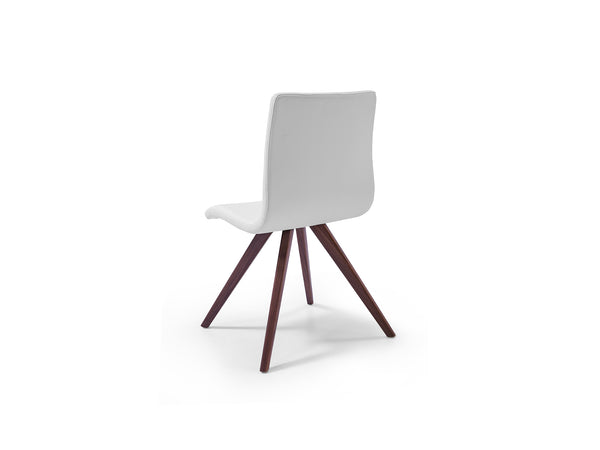 Olga Dining Chair White - Back Angle