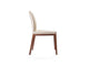 Stella Dining Chair Walnut Taupe - Front