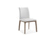 Stella Dining Chair Walnut White - Angle