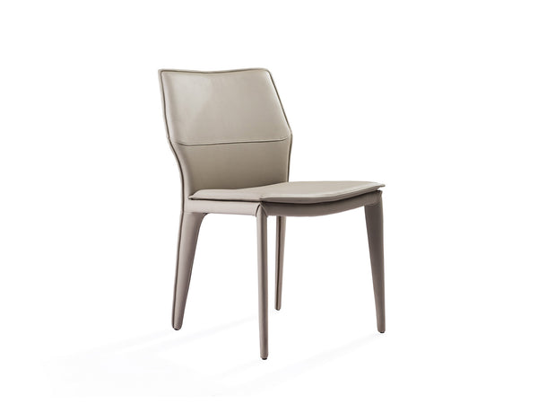 Miranda Dining Chair Light Gray - Angle