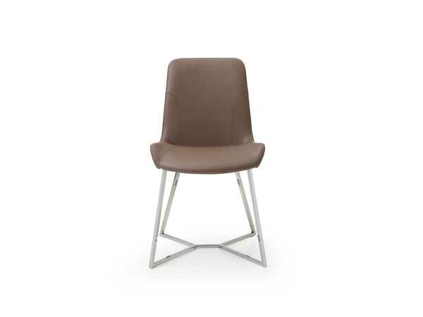 Aileen Dining Chair Taupe - Front