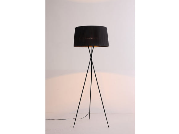 Paige Floor Lamp Black - Environment