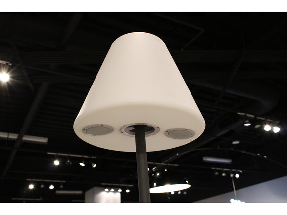 Lumi Outdoor Speaker Floor Lamp - Closer Look