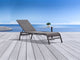 Sunset Outdoor Chaise Taupe - Environment 