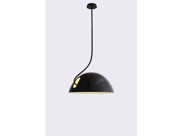 Bryce Pendant Lamp Black - Front