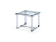 Brianna Acrylic Side Table - Angle