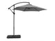 Aiden Outdoor Umbrella Gray - Angle